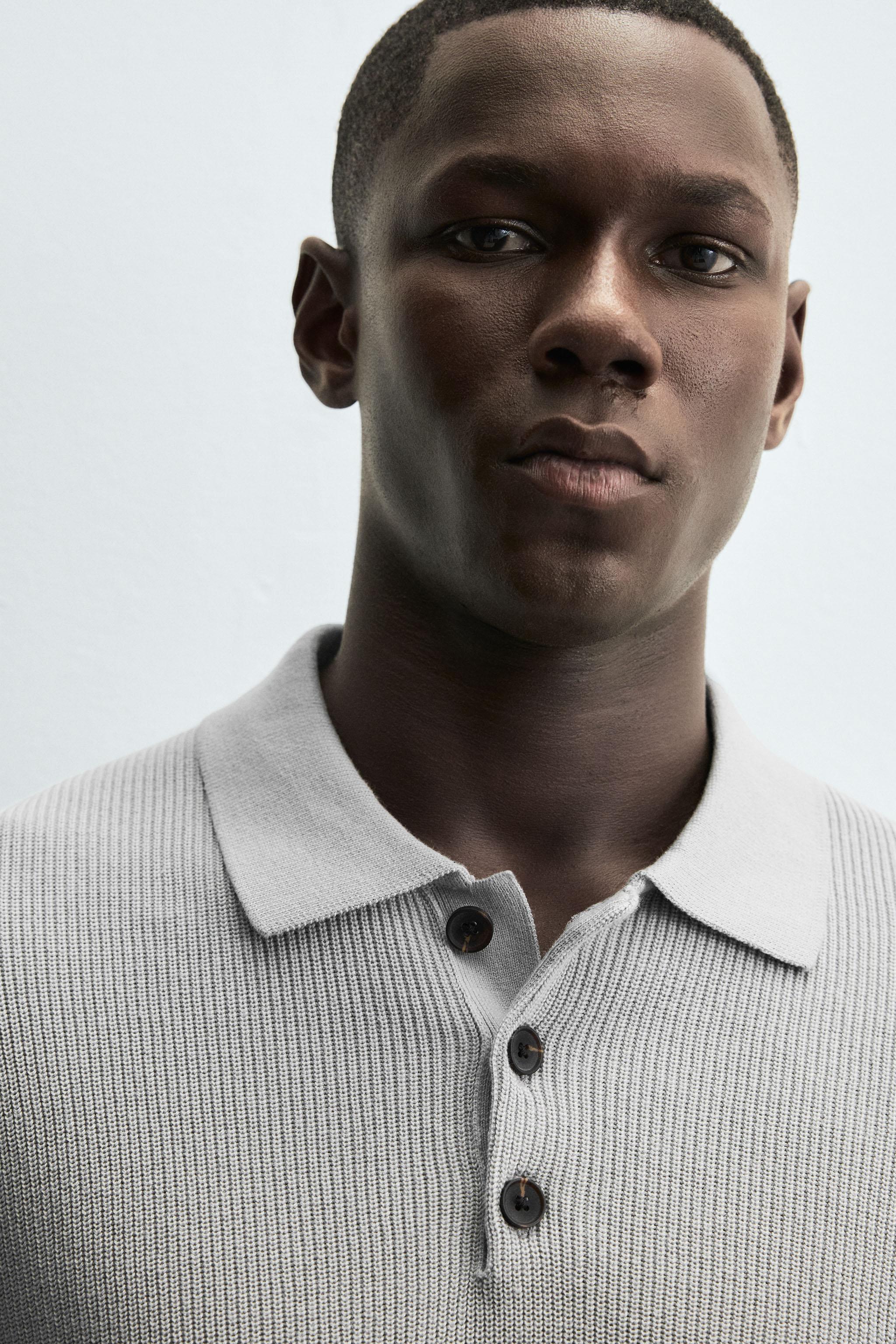 PEARL KNIT POLO SHIRT